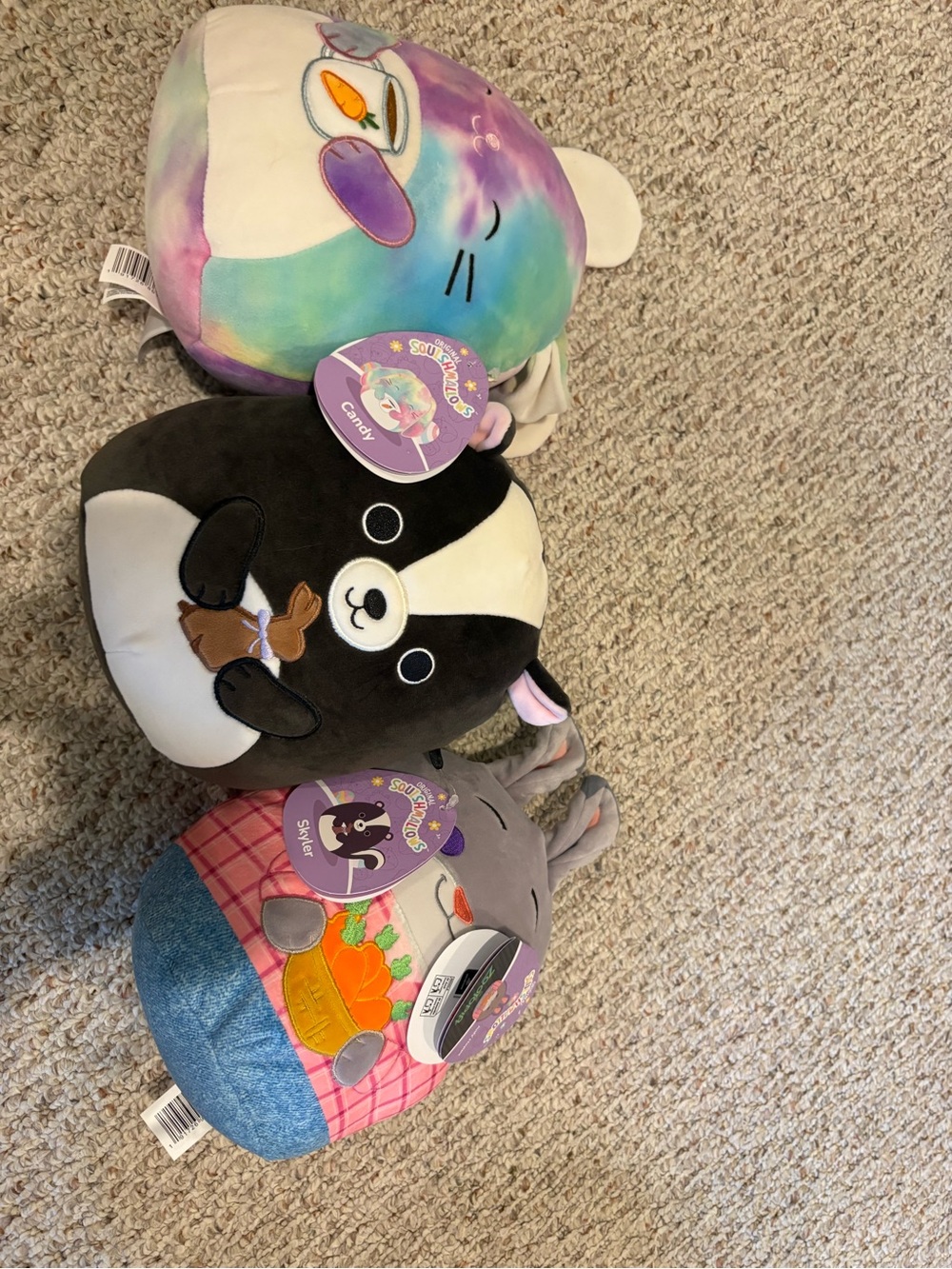 NWT Squishmallows Three-Pack